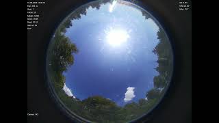 2026-08-15 All sky camera capture from Poiana Rusca Mountains, Romania
