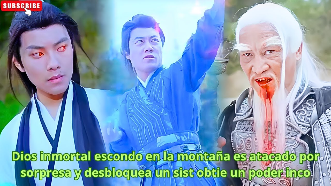 Dios inmortal escondo en la montaña es atacado por sorpresa y desbloquea un sist obtie un poder inco