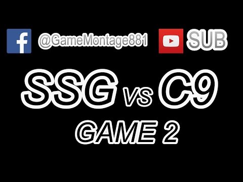 SSG vs C9 Game2 Highlights | S6 Worlds Championship Quarter-Finals