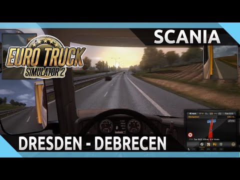 ETS2 | Dresden To Debrecen (Sped Up)