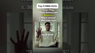 Top 5 NBA Edits 😳  #nba #basketball