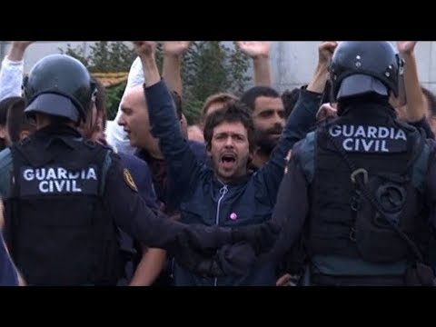 Crackdown by Spain on Peaceful Voters Who Favor Catalonia Independence Recalls Franco Regime