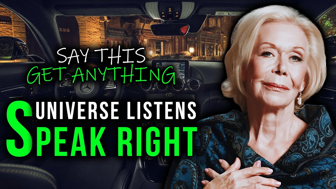 Louise Hay - Speak to the Universe Like This & It Will Bring You Absolute Anything