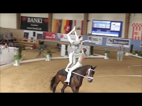 Deutsche Junioren Meisterschaft München 2025 - Gruppenvoltigieren - VV Ingelsberg Junior 1