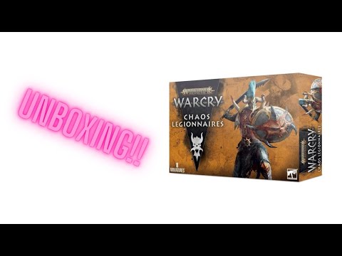 Age of Warhammer: Warcry - Chaos Legionnaires Unboxing!!