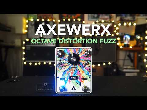 Axewerx The Glass Drive Octave Overdrive Distortion Fuzz image 2