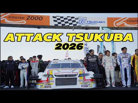 Japan's FIRST Time Attack Event of 2026 🇯🇵 | Attack Tsukuba 2026