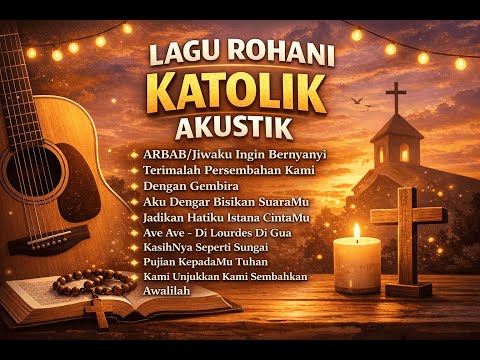 Lagu Rohani Katolik Akustik Paling Menyejukkan Hati & Menenangkan Pikiran