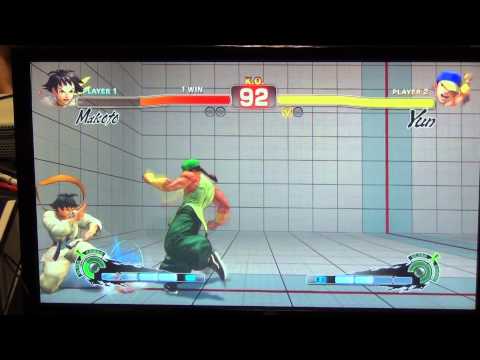 Evo 2014 Ultra Street Fighter IV Pools: Misse (Makoto) vs Hugo 101 (Yun)
