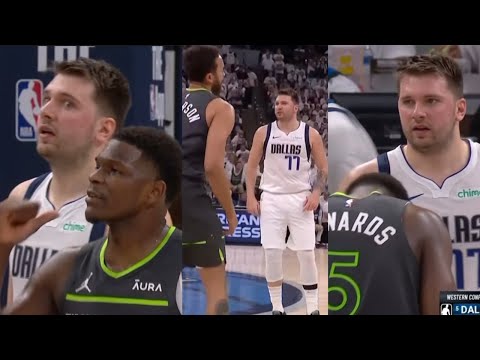 LUKA DONCIC CANT STOP TALKING TRASH! REMINDS ANT & WOLVES HES HIM! AFTER TORCHING THEM!