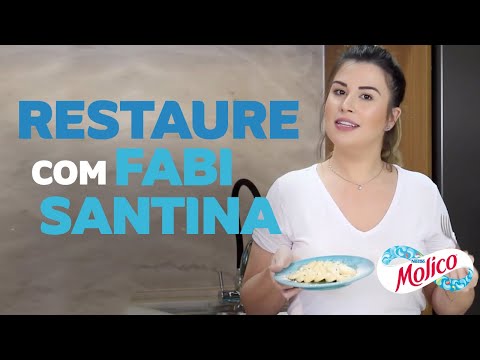 Passo 5: MOVE by MOLICO - RESTAURAR com Fabi Santina e a receita de banana picada com Molico