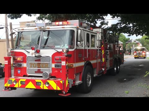 Fire Trucks Responding Compilation #1