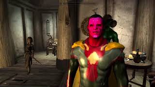The Avengers Vision race skyrim LE testing for Earth 9811 mod