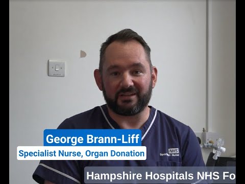 Meet George, our specialist nurse in organ donation.