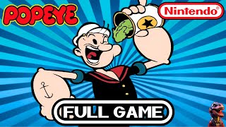Popeye 1983 | NES Longplay | Classic Retro Gameplay | No Commentary