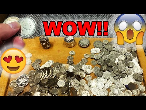 Unboxing Over 500 Silver Coins! What did I Find?! #Silver #Gold #AG #AU #Epic #Coin #Coins #Treasure