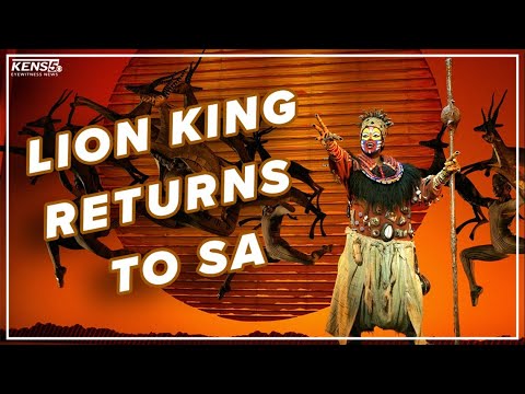 Lion King on Broadway returns to San Antonio after COVID shutdown