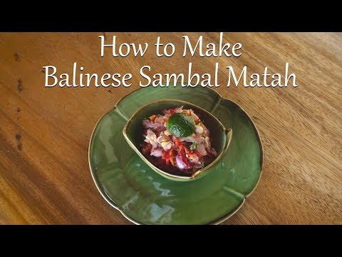 Balinese Sambal Matah
