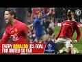 Cristiano Ronaldo | Every UEFA Champions League goal for Manchester United so far | MU v Young Boys