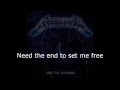 Metallica Fade To Black Lyrics HD