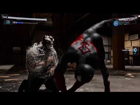 Marvel's Spiderman : Infiltrating Demon Warehouse w/ Electric Punch - Flawless Combat - Spectacular