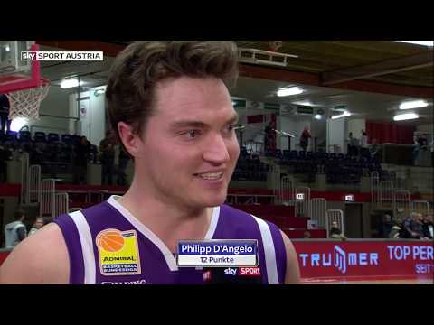 Highlights: ABL - 8. Runde: Flyers Wels - Vienna D.C. Timberwolves 85:101