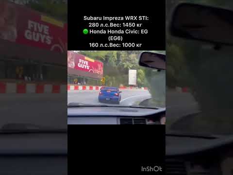 Subaru Impreza STI vs Honda Civic EG