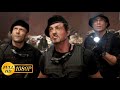 Sylvester Stallone, Jason Statham and psychopath Dolph Lundgren fight pirates / The Expendables