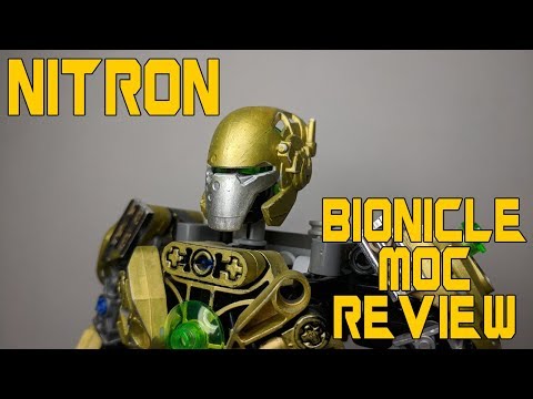 BIONICLE self MOC NITRON REVIEW