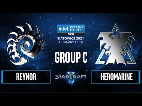 SC2 - Reynor vs. HeRoMaRinE - IEM Katowice 2021 - Group C