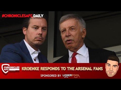 Kroenke responds to the Arsenal fans | #WeCareDoYou | #ChroniclesAFC Daily