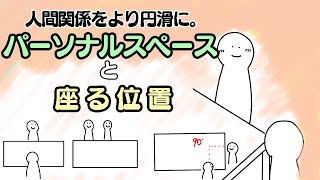パーソナルスペースと座る位置 コミュニケーションの適切な空間管理