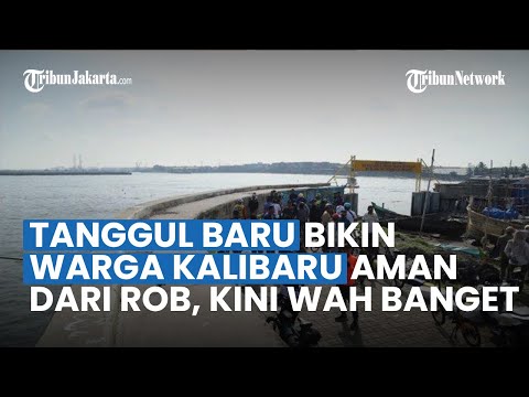 🔴Tanggul Baru Bikin Warga Kalibaru Aman dari Rob, Kini Wah Banget