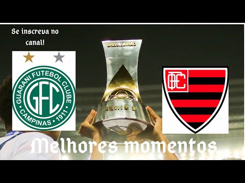 Melhores Momentos de Guaraní 1 x 1 Oeste  / Brasileirão Série B 2020