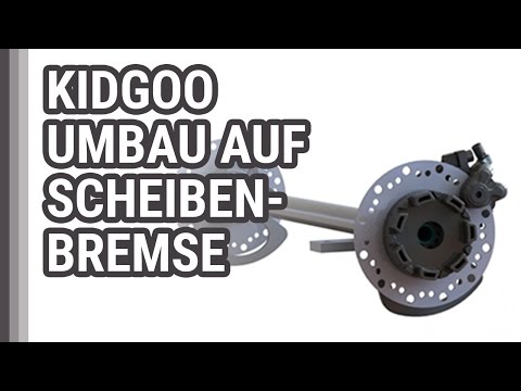 Kidgoo Qeridoo Umbau auf Scheibenbremse