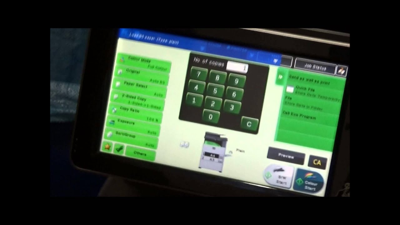 Photocopying Sharpe MX-2640N