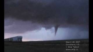 preview picture of video 'March 28, 2007 Goodland, KS Tornado'
