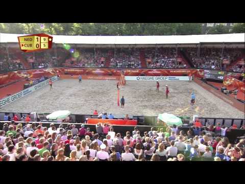 FIVB World Championships: Nummerdor/Varenhorst (NED) vs Nivaldo/Gonzalez (CUB)