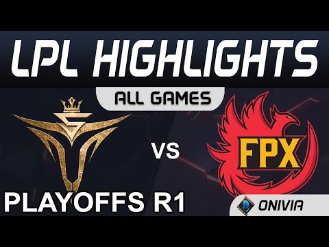 V5 vs FPX Highlights ALL GAMES Round1 LPL Summer Playoffs 2020 Victory Five vs FunPlus Phoenix by On
