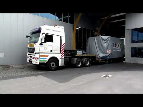 Section Bending Machine – Heavy Duty Section Bending Roll Leaving the Office | AMOB