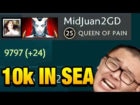 MidOne 9821 MMR in SEA is REAL Dota 2
