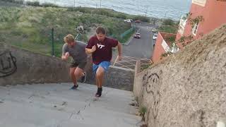 Stairs running