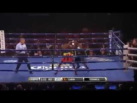 Erickson Lubin vs Kenneth Council full fight 06.03.2015 Louise ShCotton