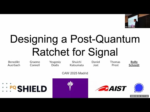 Designing a Post-Quantum Ratchet for Signal Messenger [CAW 2025]