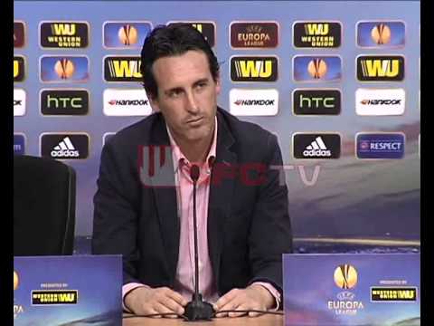 Rueda de prensa de Unai Emery "Completa" Sevilla FC