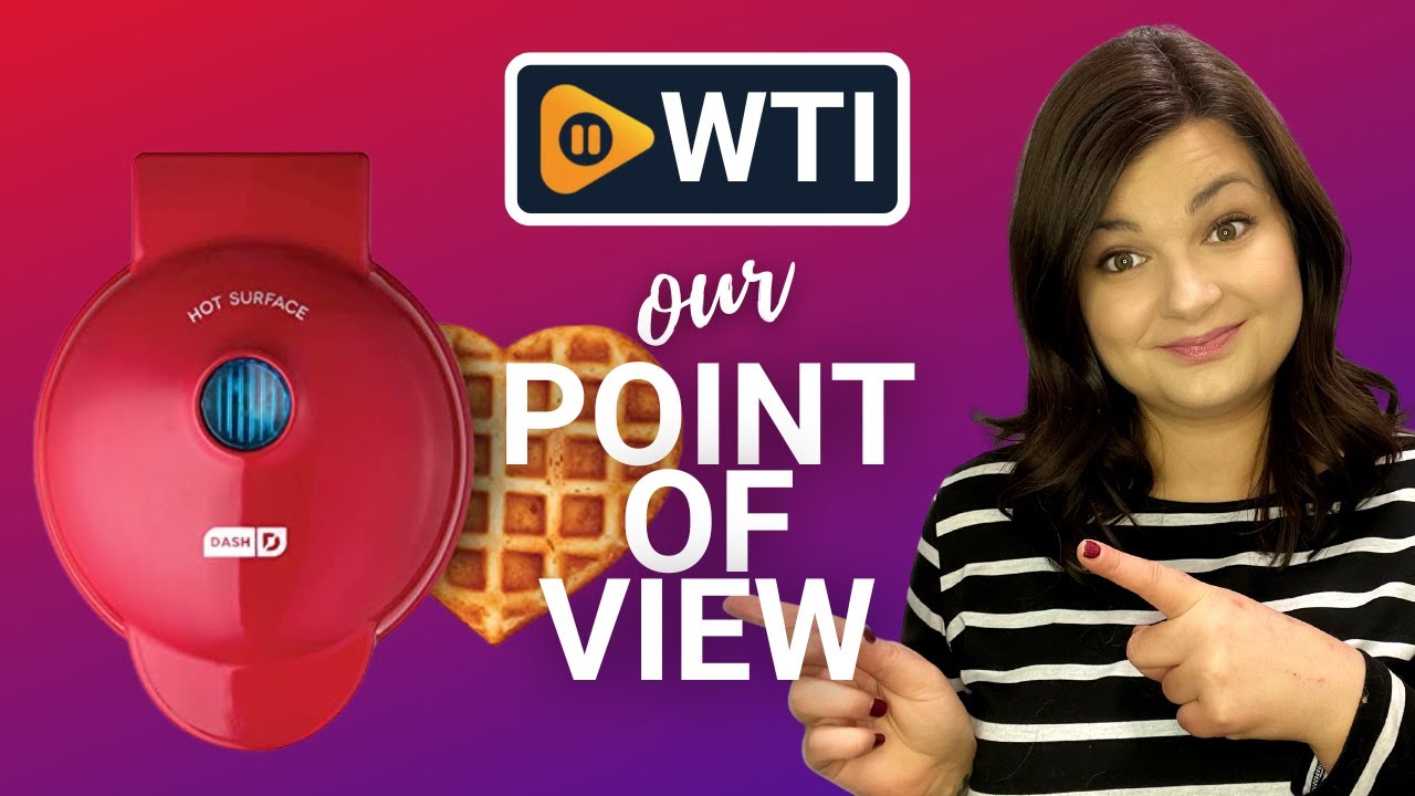 DASH Individual Mini Waffle Makers | Our Point Of View