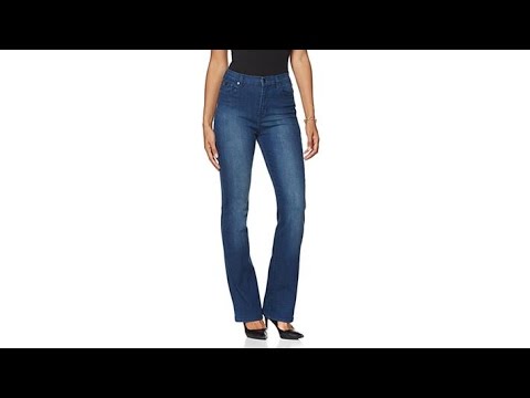 DG2 by Diane Gilman Twill Embellished Pocket BootCut