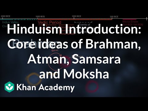 Hinduism Introduction: Core ideas of Brahman, Atman, Samsara and Moksha | History | Khan Academy