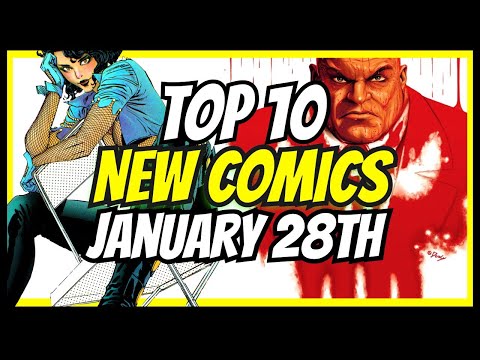 Top 10 New Comics This Week 🔥 NCBD Week 4 2026