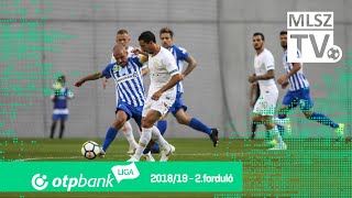 MTK Budapest - Ferencvárosi TC | 1-4 (0-3) | OTP Bank Liga | 2. forduló | 2018/2019
